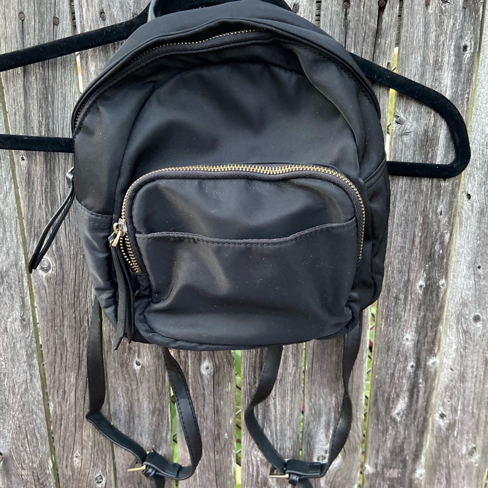 Mini Black Backpack - image 1